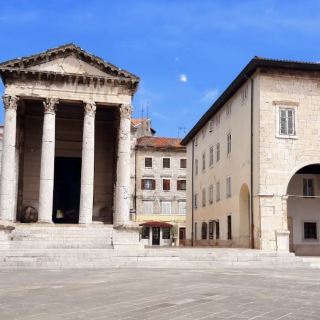 奧古斯都神廟 – 克羅埃西亞普拉的羅馬瑰寶
