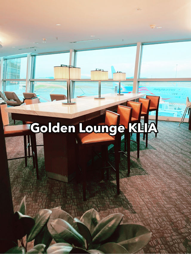 Golden Lounge Domestic at KLIA T1: Comfort and Class Before You Fly