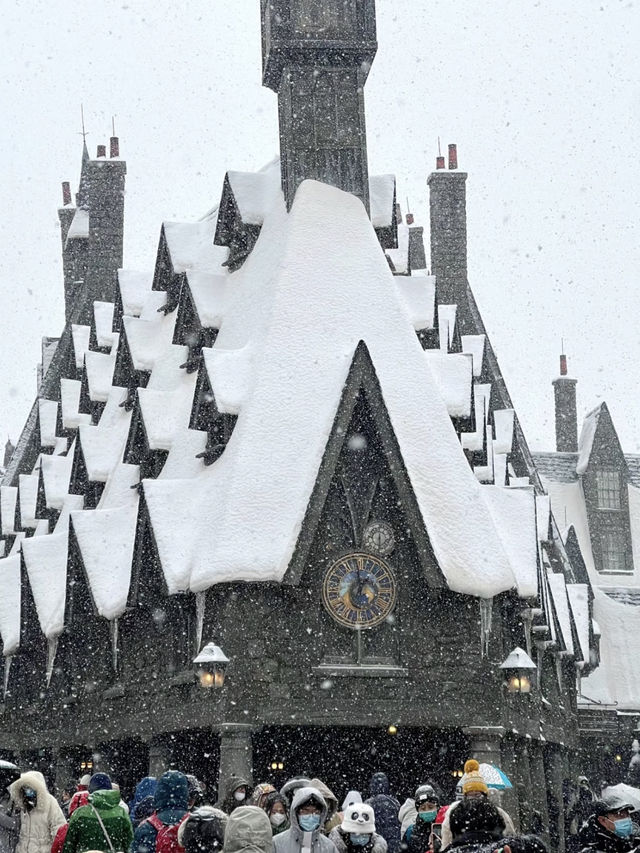 Already looking forward to snowy Universal Studios Beijing! ❄️❄️