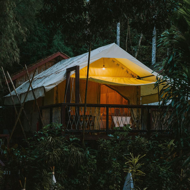 Hintok River Camp at Hellfire Pass 
