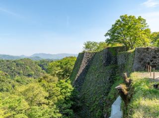 Oka Castle Ruins in Taketa City.