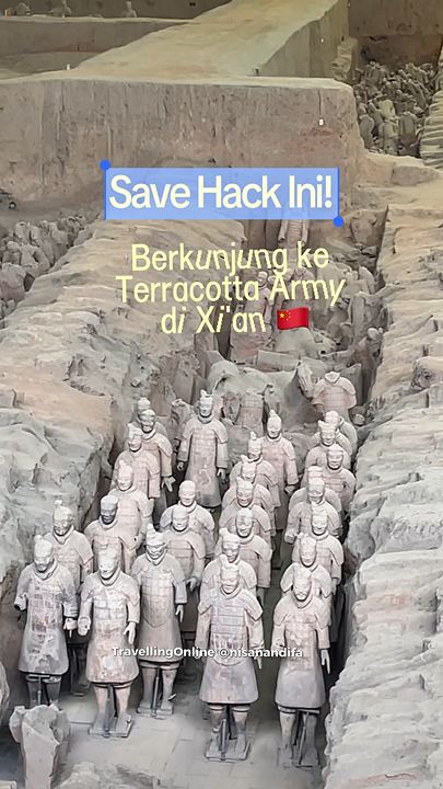 Nobody spills this Terracotta Army hack—so listen up! 

If you hate getting lost in a sea of people, don’t just barge straight into Pit 1. Trust me, you don’t wanna deal with that crowd right off the bat. Imagine this: you’ve traveled all the way to Xi’an hyped to finally see thousands of Terracotta Army warriors. But as soon as you enter, you get slammed with wall-to-wall humans instead of majestic history. 😭

Here’s why everyone flocks to Pit 1—it's the most famous area. But the real MVP move is switching up the order: start your adventure at Pit 3, chill at Pit 2, and save Pit 1 for last. This way, while everyone’s busy being basic in Pit 1, you get the quieter vibes and can soak up all the legendary sights stress-free.

Bonus Info: The Terracotta Army site is located at 1 Qinling North Road, Lintong District, Xi’an, China. They're open from 8:30 AM to 6:00 PM, so plan your visit early to maximize this hack!

Screenshot this tip or save it before your trip to Xi’an, and you’ll be living your best travel life. 🏺✨ #TravelHacks  #TerracottaArmy 