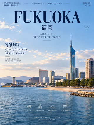 Fukuoka — A Japanese city that's easier to travel around than you might think.