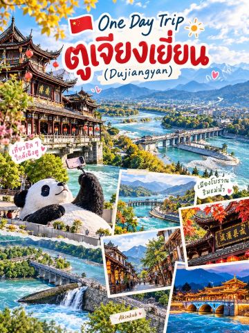Wisata Sehari ke Kota Kuno Dujiangyan