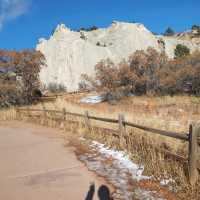Park with unique rock formations and shapes