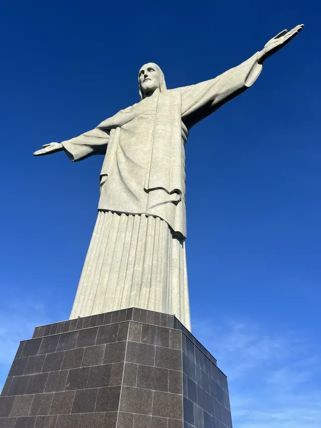 Miracle! The gigantic Christ the Redeemer statue in Rio de Janeiro, Brazil.