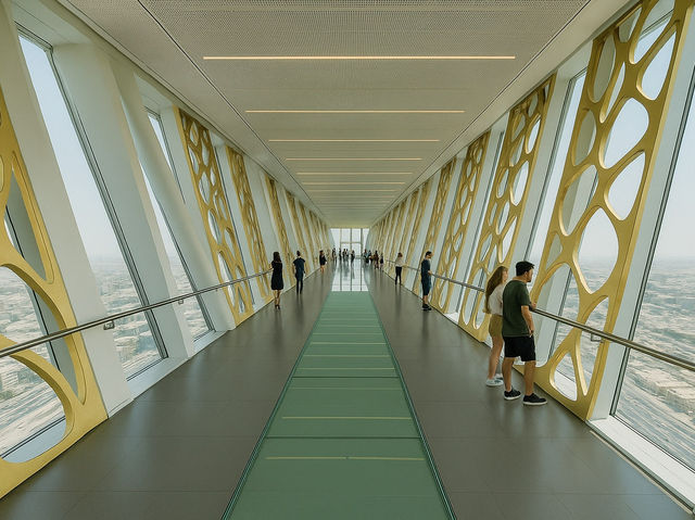 Inside the Dubai Frame – A Walk Through Time & Space ✨🌆