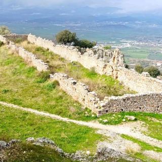 Historical footprints amidst natural beauty.