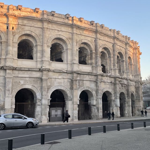 Most Preserved Roman Colosseum = in France 