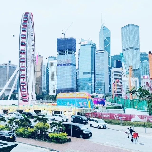 First time in Hong Kong