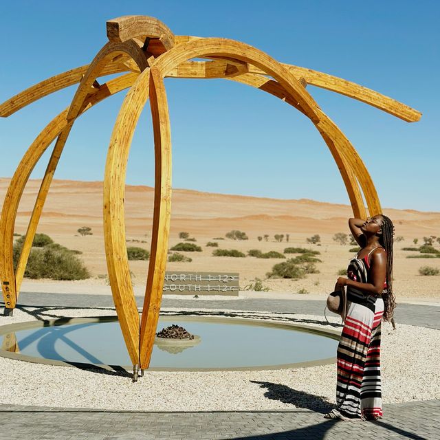 A Fridge in the middle of the desert 