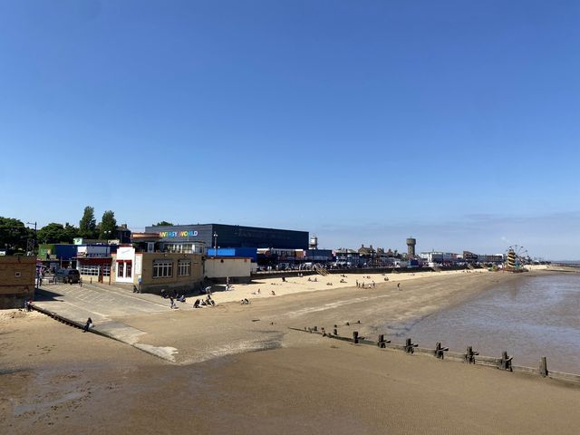 Charming Day at Cleethorpes Pier 🎡🌊