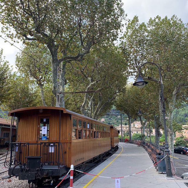 Train Sóller Station (Palma de Mallorca) 🇪🇸