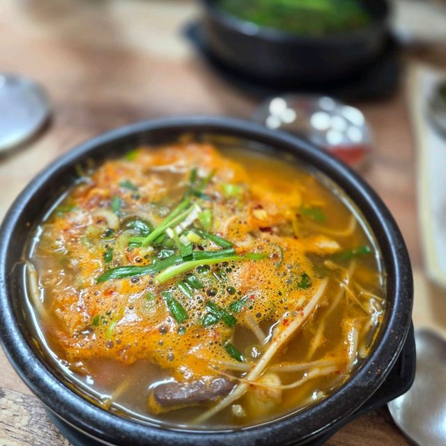 국내여행 보은 올갱이 해장국 맛집 이원식당 