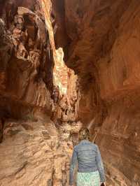 A desert canyon 