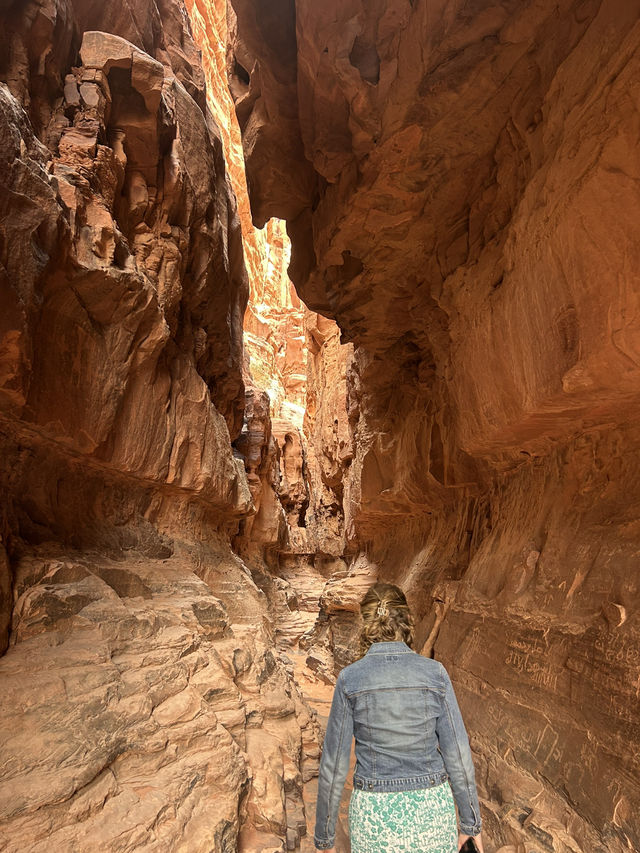 A desert canyon 