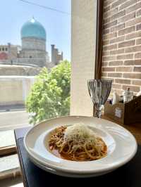 Spring Bites with a View at EMIRHAN Restaurant, Samarkand