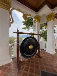 Beauty of white temple in Krabi