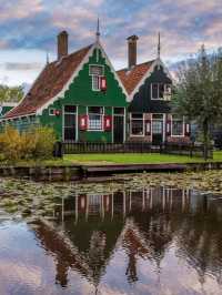 🌾 Zaanse Schans: A Living Museum of Dutch Windmills and Craftsmanship 🌬🇳🇱