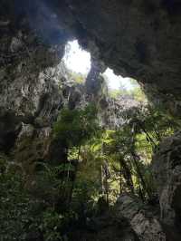 One of stunning caves in Thailand