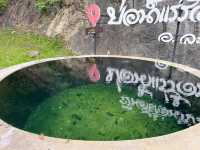 Beautiful hot springs in Ranong