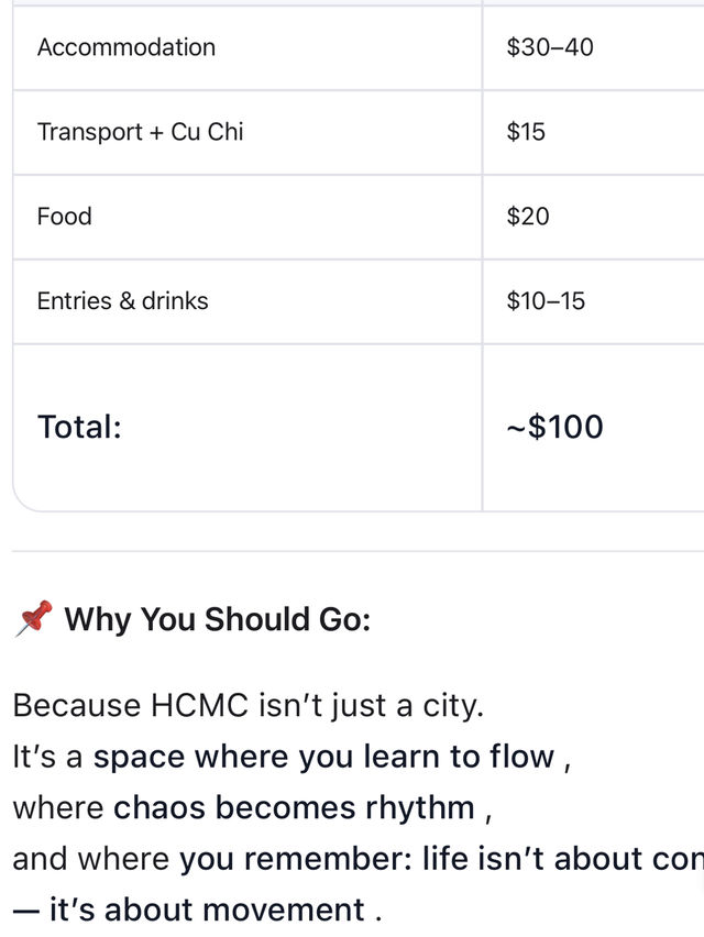 Ho Chi Minh City for $100: 2 Days in a City That Never Stops Moving