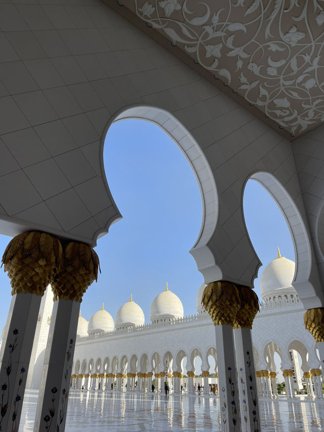 🕌 Sheikh Zayed Grand Mosque – A Marvel of Light & Architecture ✨🌙