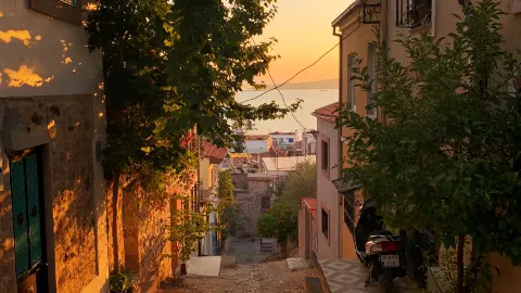 จุดชมพระอาทิตย์ตกที่ดีที่สุดในAyvalık – Šeytan Sofrası — traveler post in ไอวาลิค