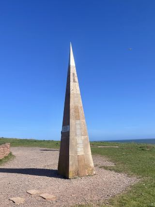 You MUST Visit The Geoneedle At Orcombe Point! Exmouth Beach