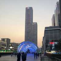 A mall for night and day in Shenzhen 