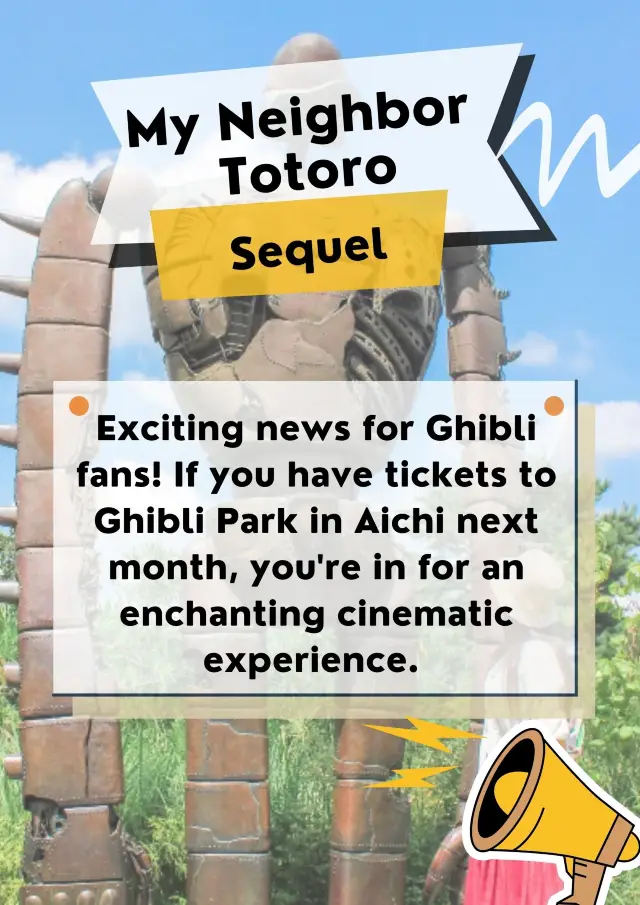 Ghibli Park - My Neighbor Totoro Sequel