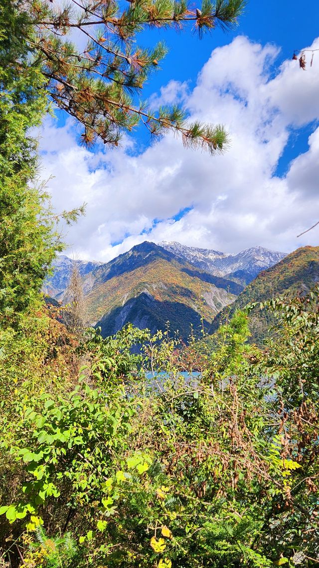 文縣天池秋季萬山紅遍