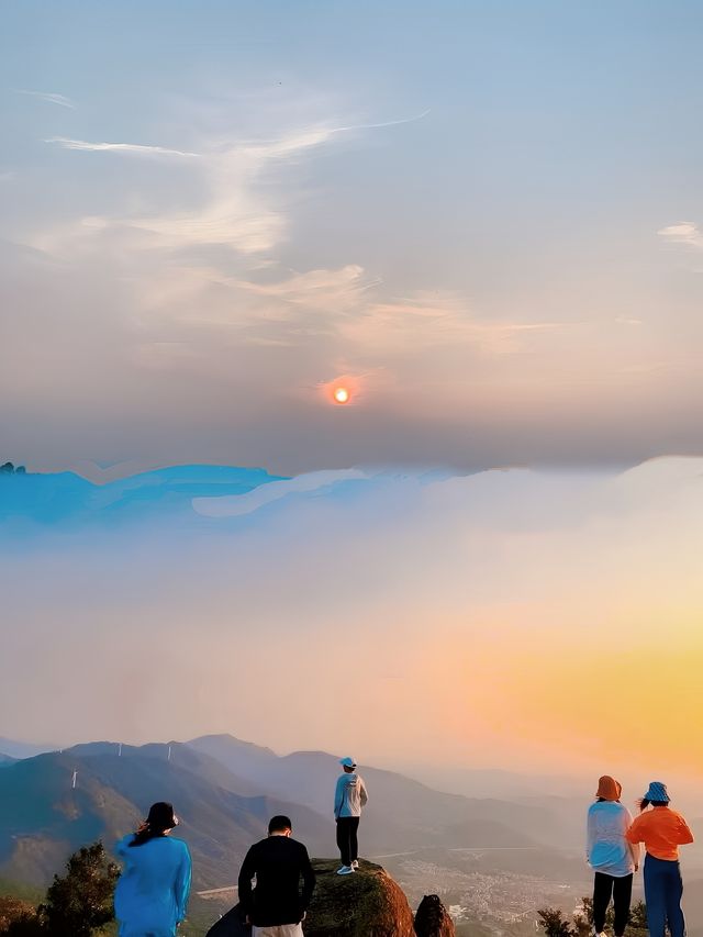 風車山浮山嶺，一個拍照自帶濾鏡的地方