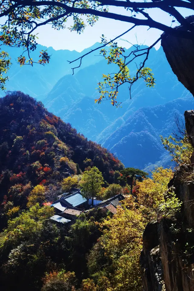 西安翠華山體驗爬山的樂趣