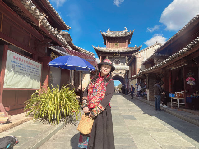 雲南巍山古城，風景如畫！