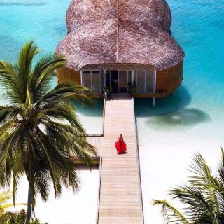 Maldivian rolls went crazy and no one came to the long trailing beach islands.