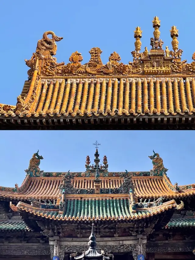 The colorful clouds disperse easily and the glass is fragile | Hou Tu Temple in Jie Xiu, Shanxi