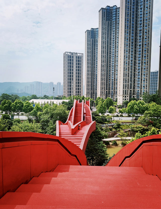 長沙網紅打卡地｜梅溪湖中國結橋