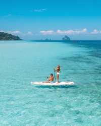 Paddleboarding Adventure in Paradise