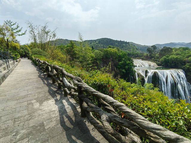 黃果樹景區一段徒步“秘境”風光無限