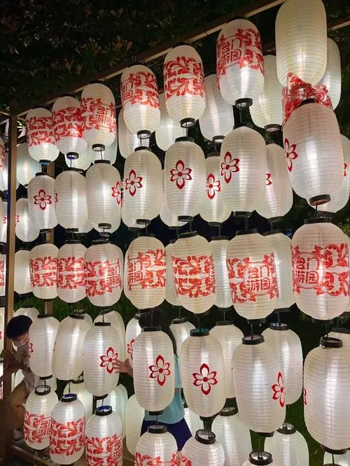 เทศกาลโคมไฟก็คืองานเทศกาลโคมไฟฝันหวานที่ประตูพานเมืองซูโจว