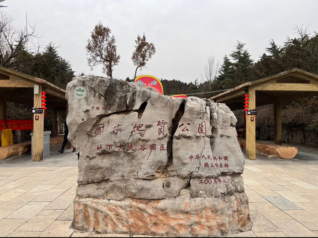 天啊，這裡竟然是地下的世界！太神奇了！