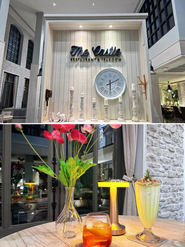 泰國小眾旅行地考艾～這家英倫風的度假酒店餐廳超美，食物也好吃