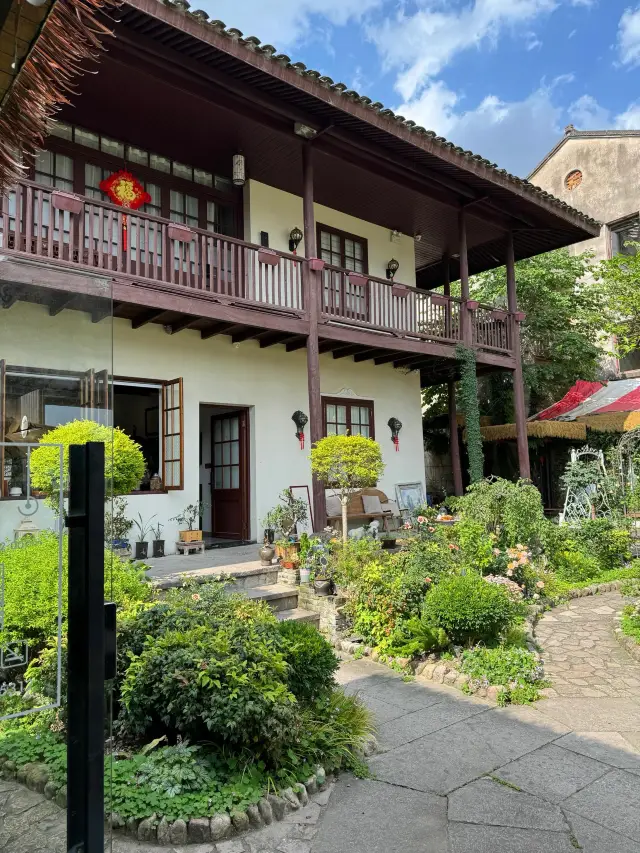 憧れの生活ができる小さな庭付きの宿！台州の临海にあります