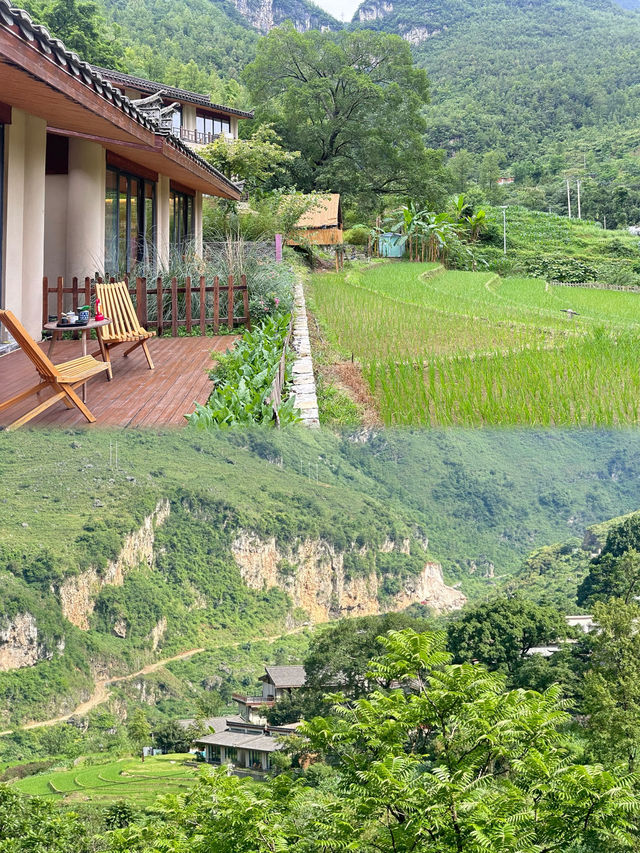 貴州山野裡的必住民宿，枕宿·枕山河峽谷民宿！