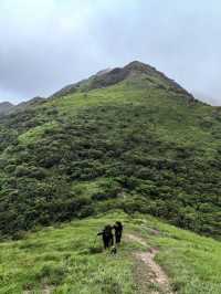 夏日徒步旅行目的地，感受山頂的風和陽光