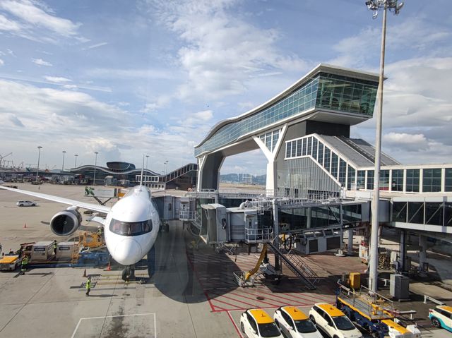 香港國際機場。
