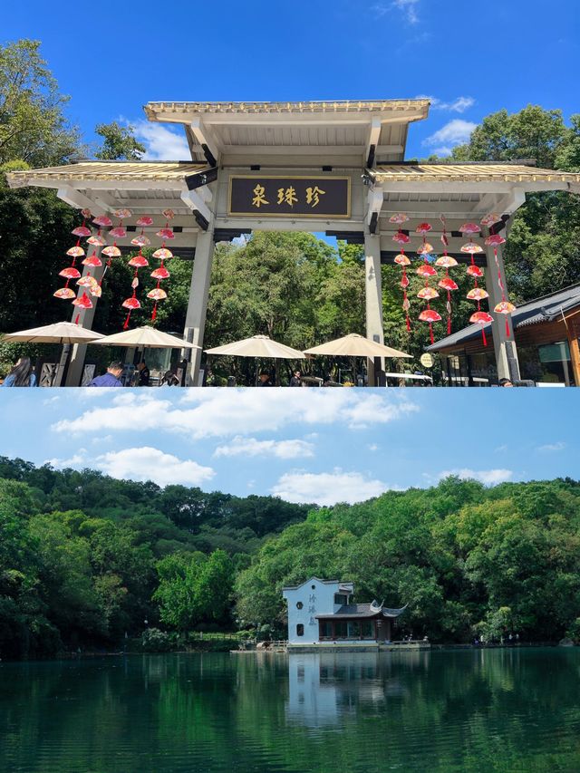 南京珍珠泉︱隱藏的天堂：探尋翡翠泉水。