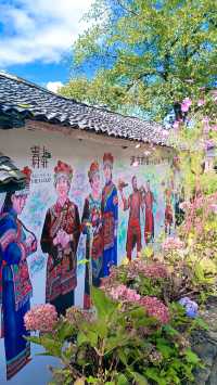 向雲端~大理雲上村莊。