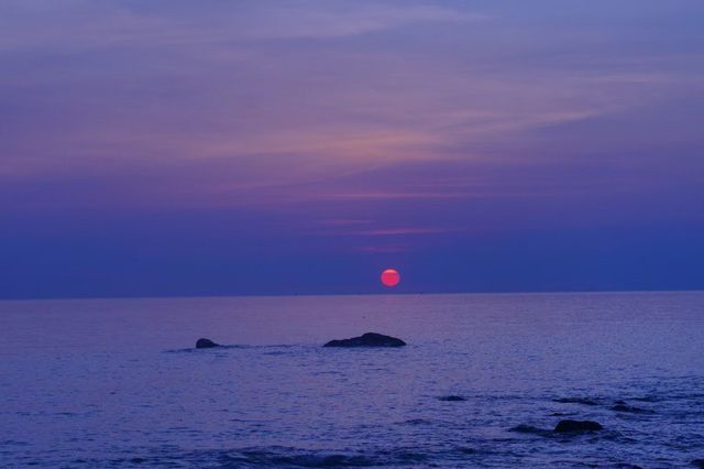 北海的浪漫——冠頭嶺日落。